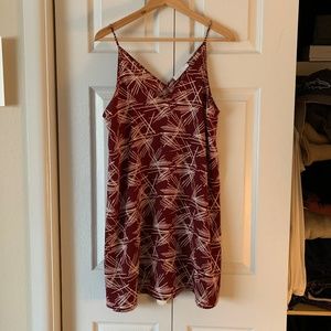 Urban Outfitters Lush red tank mini dress